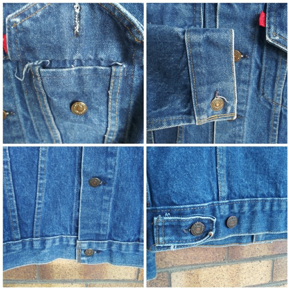 Vintagetg 71-83 Levi's Denim Trucker Jacket Small - Picture 2 of 8